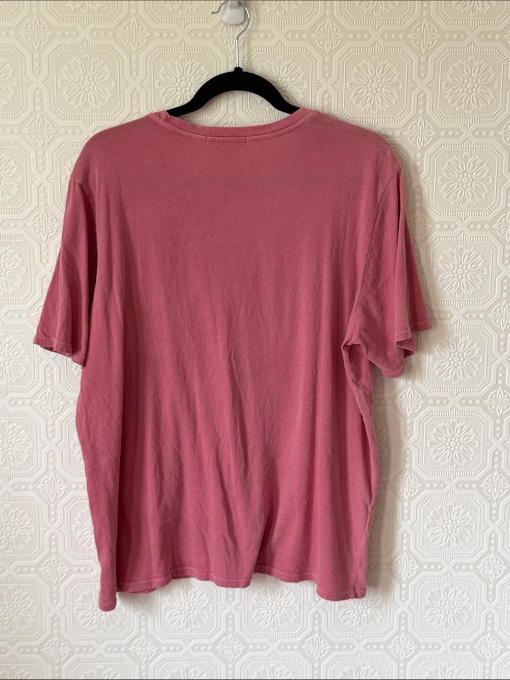 Marine Layer Boyfriend Crew Tee in Holly Berry Size L - Picture 6 of 6